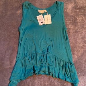 NWT Peplum Tank
